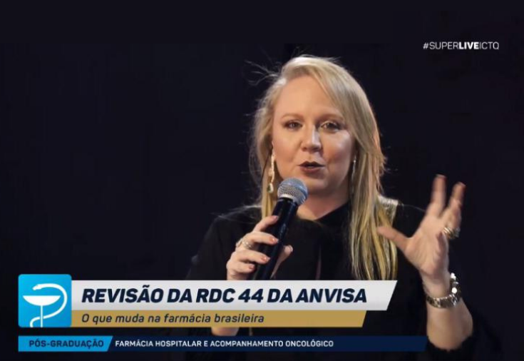 CRF-GO | Luciana Calil participa da superlive do ICTQ sobre a revisão da RDC 44