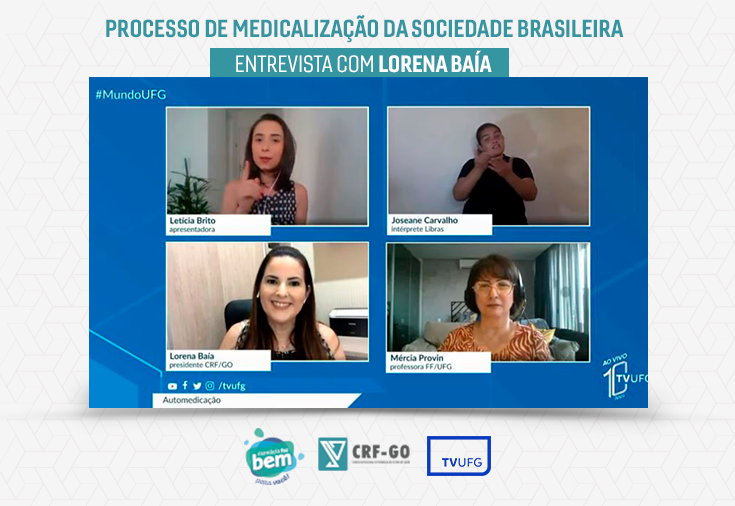 CRF-GO | Lorena Baía debate os riscos e benefícios da automedicação