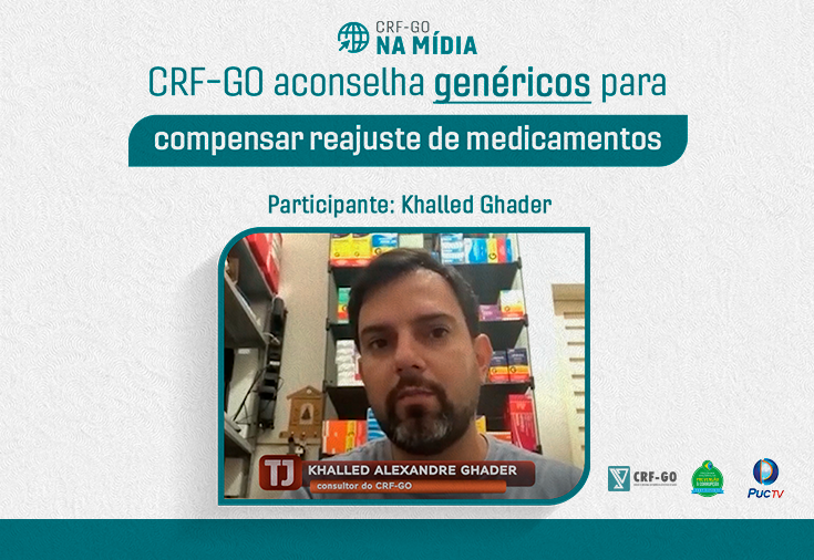 CRF-GO | Khaled concede entrevista a PUC TV sobre reajuste de medicamentos.