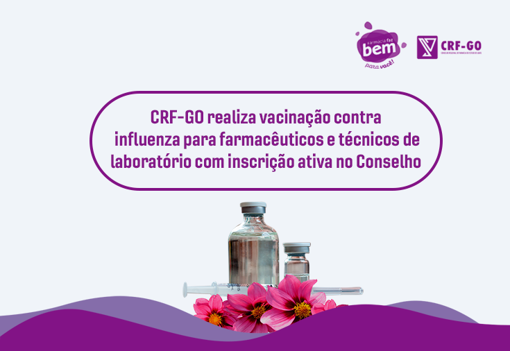 CRF-GO | CRF-GO vacina farmacêuticos e técnicos de laboratório contra influenza