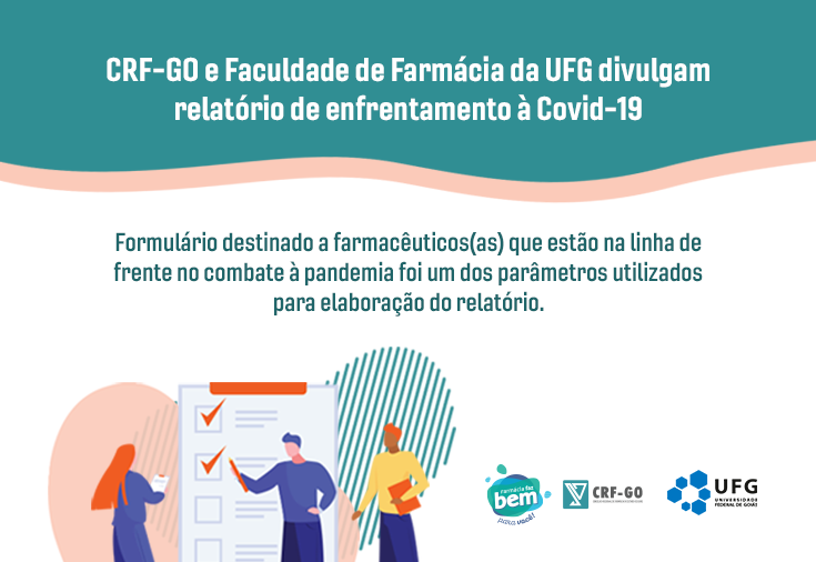 CRF-GO | CRF e FF/UFG divulgam relatório de enfrentamento à covid-19