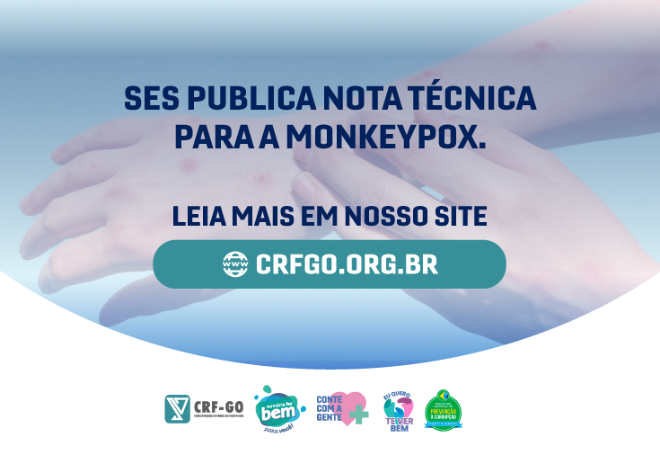 CRF-GO | SES recomenda uso de EPI para proteção contra Monkeypox