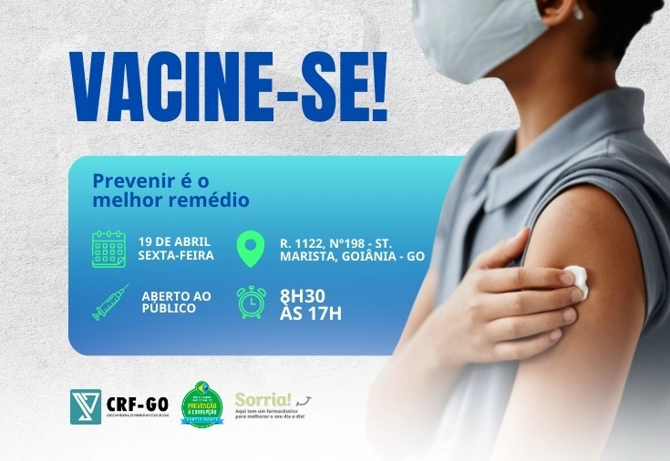 CRF-GO | CRF-GO oferece vacinação contra Influenza e Covid-19