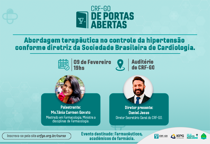 CRF-GO |  Hipertensão: saiba mais sobre abordagem terapêutica