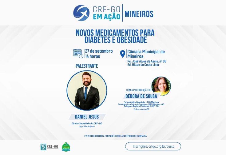 CRF-GO | CRF EM AÇÃO - Mineiros-GO 