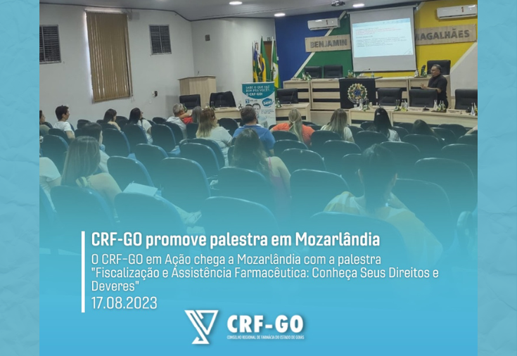 CRF-GO | Superintendente do CRF-GO falou sobre os Direitos e Deveres na Fiscalização e Assistência Farmacêutica 