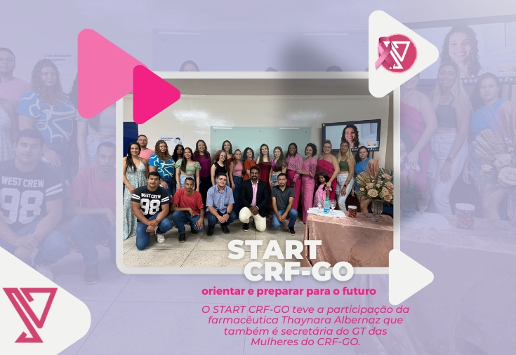 CRF-GO | Start CRF-GO fala a estudantes de farmácia da FASEM-Uruaçu