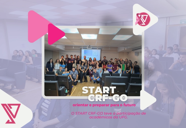 CRF-GO | Acadêmicos da UFG visita CRF-GO