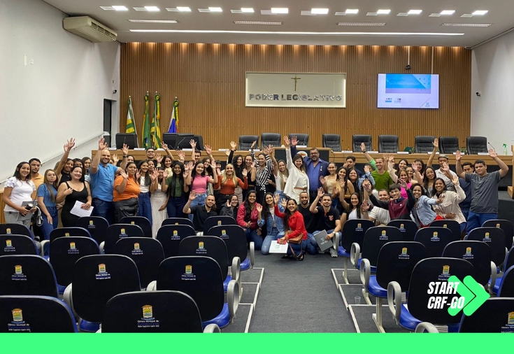 CRF-GO | CRF-GO leva o Start CRF à Faculdade UNIBRAS do Norte Goiano
