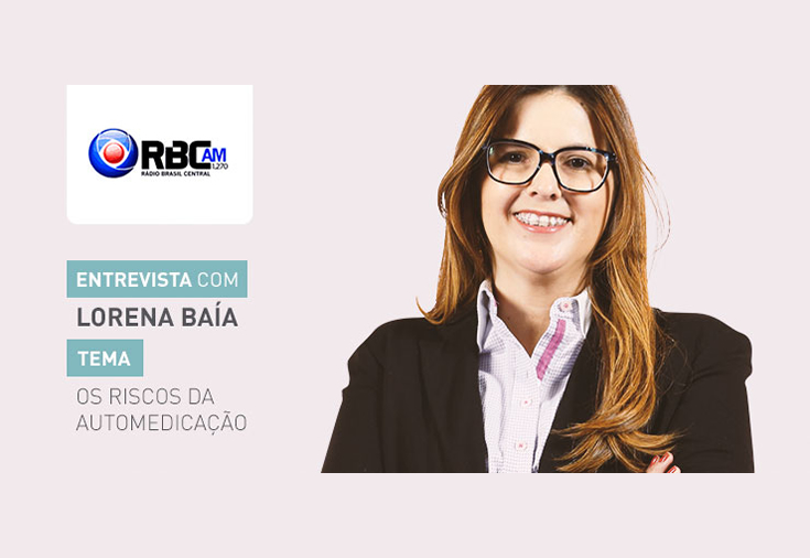 CRF-GO | Lorena alerta sobre os riscos da automedicação