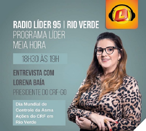 CRF-GO | Presidente do CRF-GO fala sobre o Dia Mundial de Controle da Asma