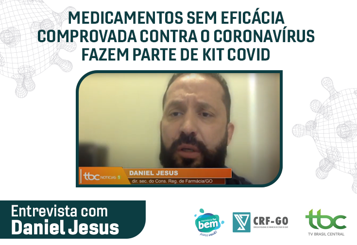 CRF-GO | Diretor do CRF fala sobre medicamentos sem eficácia comprovada contra a covid-19