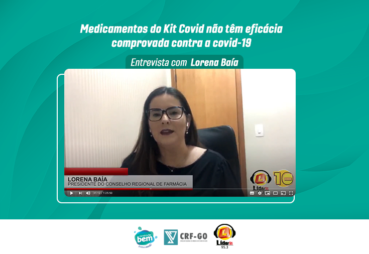 CRF-GO | Presidente do CRF debate o uso de medicamento do Kit Covid