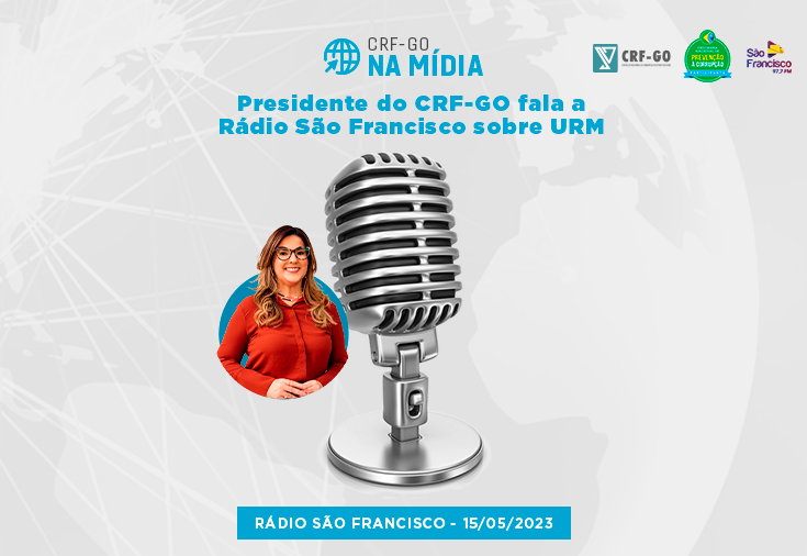 CRF-GO | Presidente do CRF-GO concede entrevista sobre o impacto do URM