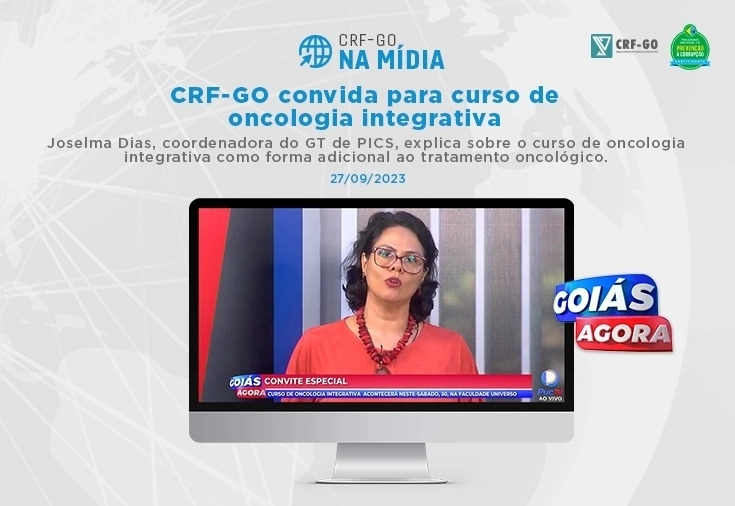 CRF-GO | CRF-GO convida para curso de oncologia integrativa