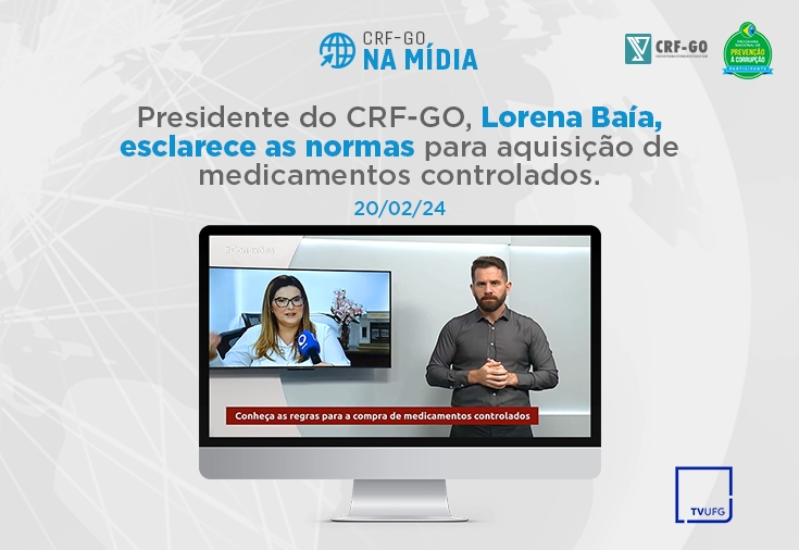 CRF-GO | CRF-GO orienta sobre medicamentos controlados 