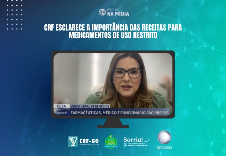 CRF-GO | CRF-GO alerta sobre a importância das receitas para medicamentos de uso restrito 