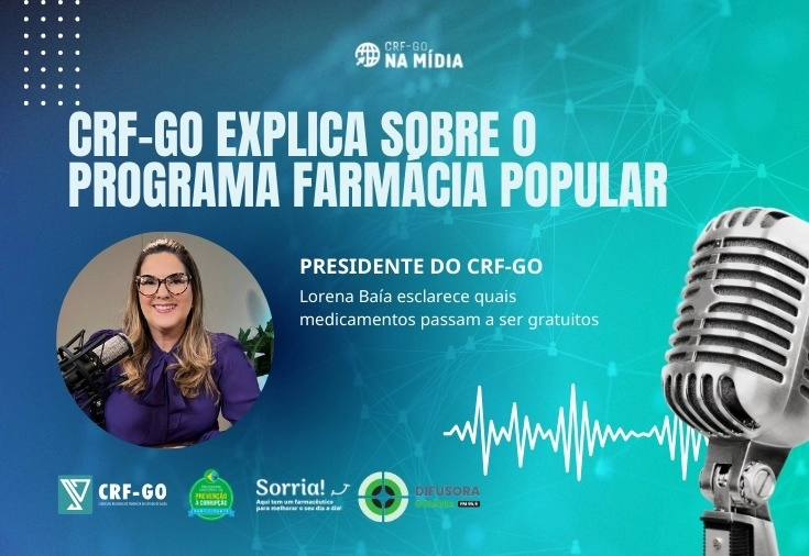CRF-GO | Presidente do CRF-GO concede entrevista sobre o Programa Farmácia Popular 