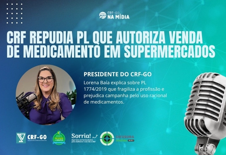 CRF-GO | CRF-GO é contra a  PL 1.774//2019