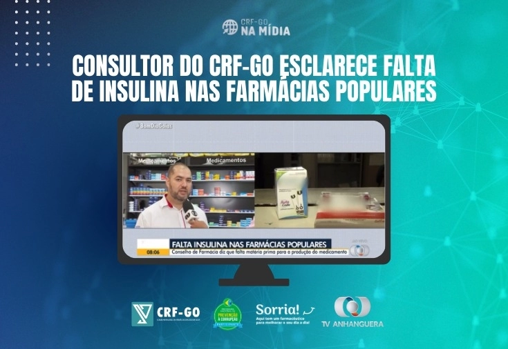 CRF-GO | CRF-GO orienta pacientes sobre falta de insulina nas farmácias populares