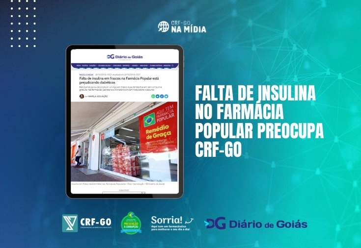 CRF-GO | CRF-GO alerta e orienta sobre a falta de insulina no programa Farmácia Popular