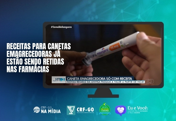 CRF-GO | Receitas para canetas emagrecedoras já estão sendo retidas nas farmácias
