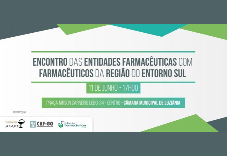 CRF-GO | Entorno Sul recebe 1º encontro de entidades e farmacêuticos