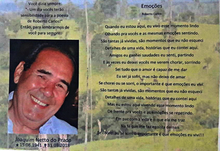 CRF-GO | Missa de 7º dia de ex-presidente do CRF-GO será nesta sexta-feira