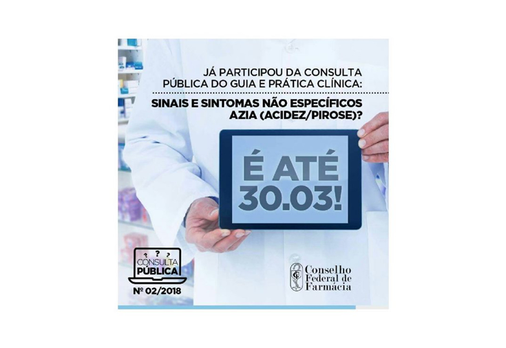 CRF-GO | Participe da consulta pública