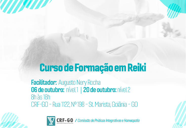 CRF-GO | CRF-GO realiza curso de Formação em Reiki