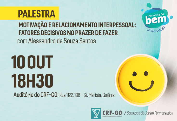 CRF-GO | CRF-GO oferece palestra sobre motivação e relacionamento interpessoal