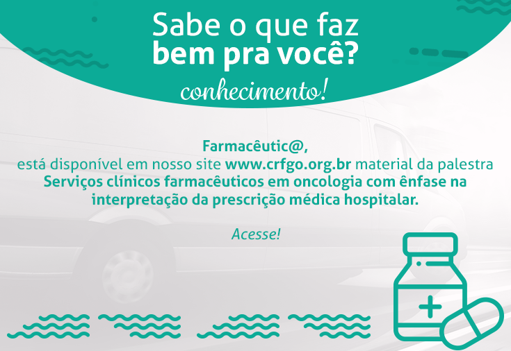 CRF-GO | CRF-GO disponibiliza material sobre serviços clínicos em oncologia