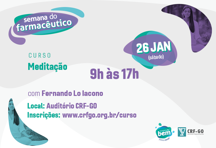 CRF-GO | CRF-GO realiza curso inédito de meditação