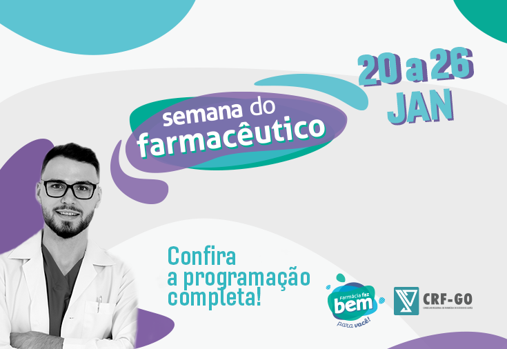 CRF-GO | CRF-GO realiza Semana do Farmacêutico com ação social e atendimentos gratuitos