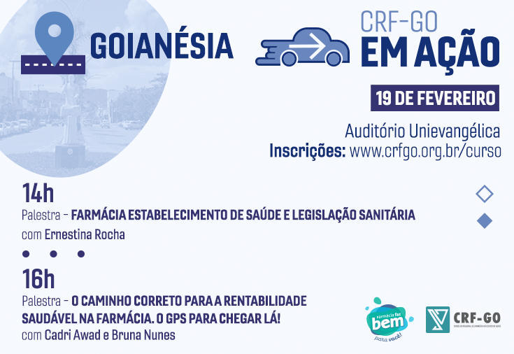 CRF-GO | CRF realiza projeto CRF em Ação em Goianésia