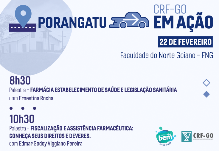 CRF-GO | Porangatu recebe o Programa CRF em Ação