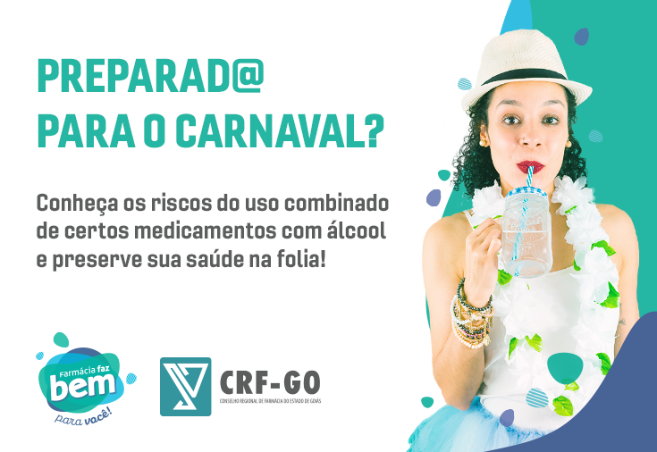 CRF-GO | CRF-GO alerta sobre risco do uso de medicamentos e álcool