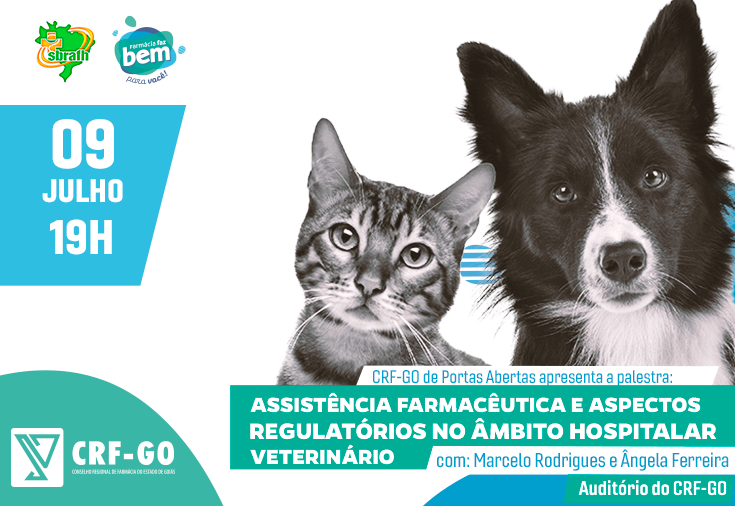 CRF-GO | CRF-GO realiza palestra com foco em Farmácia Veterinária