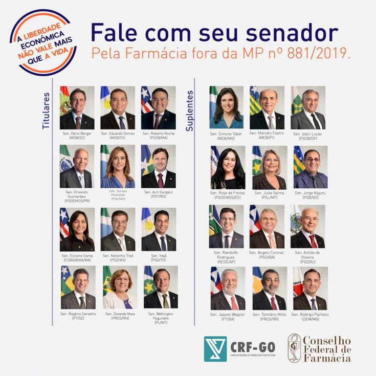 CRF-GO | Carta aberta aos farmacêuticos e à sociedade