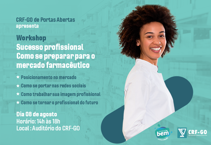 CRF-GO | Sucesso profissional é tema de workshop no CRF-GO