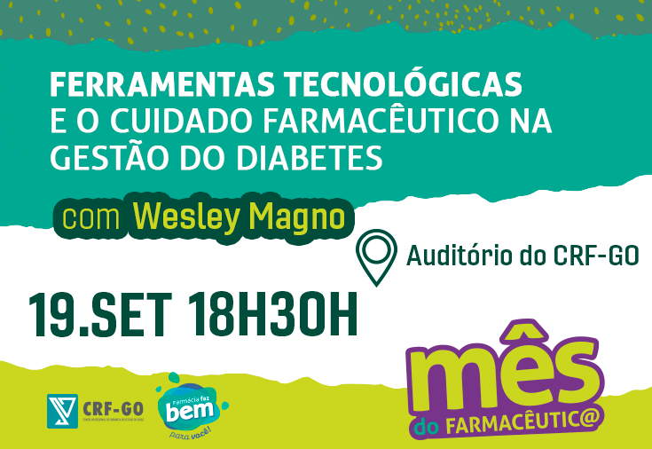 CRF-GO | Palestra: ferramentas digitais ajudam na monitoração do diabetes
