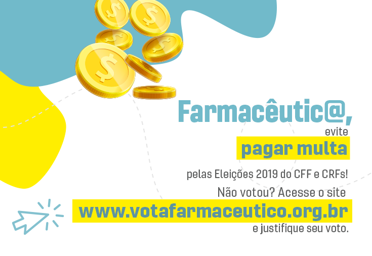 CRF-GO | Não votou nas Eleições 2019 do CFF E CRFs? Saiba como evitar multa