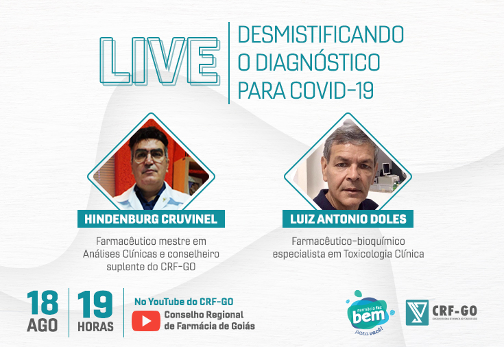 CRF-GO | CRF oferta palestra sobre desmistificação do diagnóstico para covid-19 