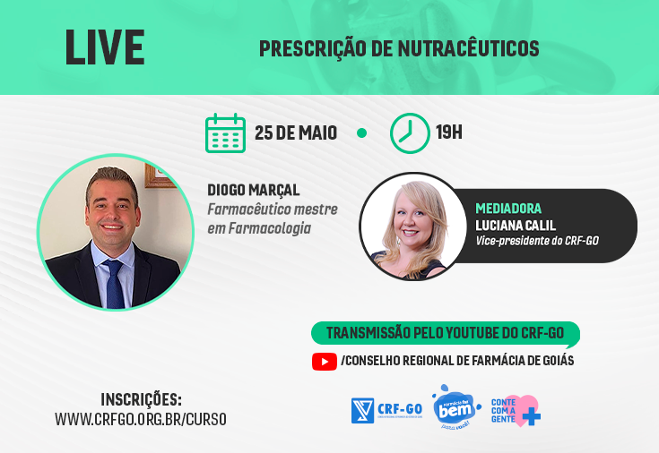 CRF-GO | CRF oferece palestra sobre prescrição de nutracêuticos