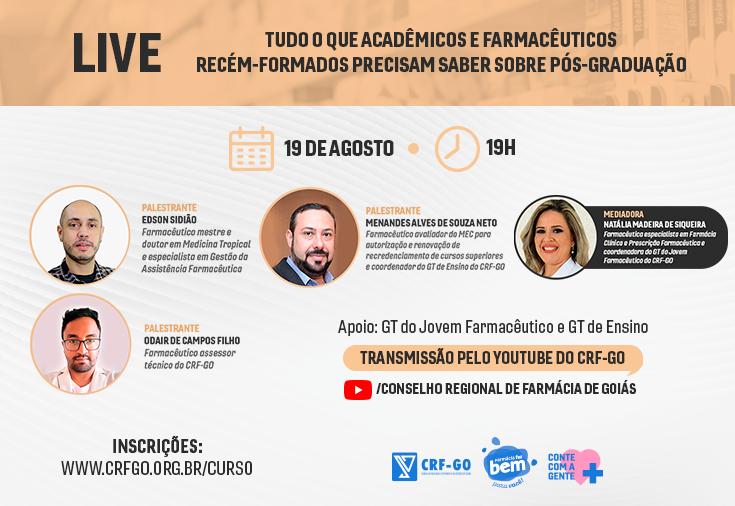 CRF-GO | CRF explica tudo o que é preciso saber sobre pós-graduação e apostilamentos