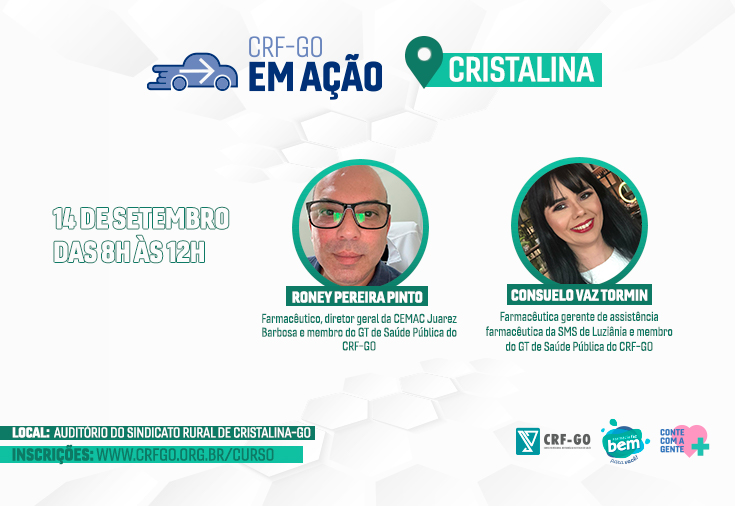 CRF-GO | Conselho leva CRF em Ação a Cristalina