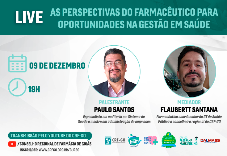 CRF-GO | O farmacêutico na gestão da saúde