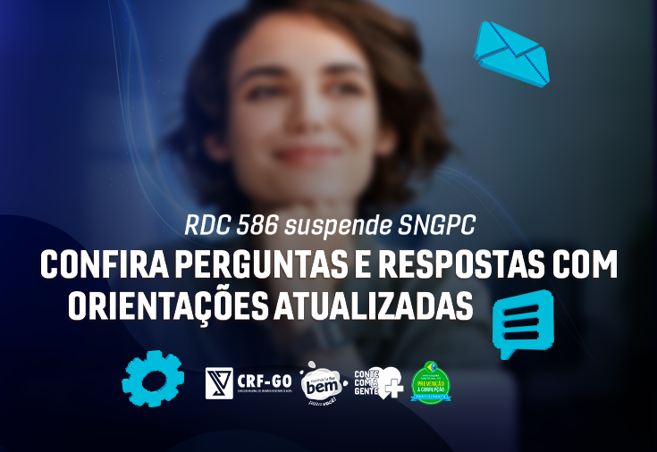 CRF-GO | Suspensão do SNGPC: confira perguntas e respostas