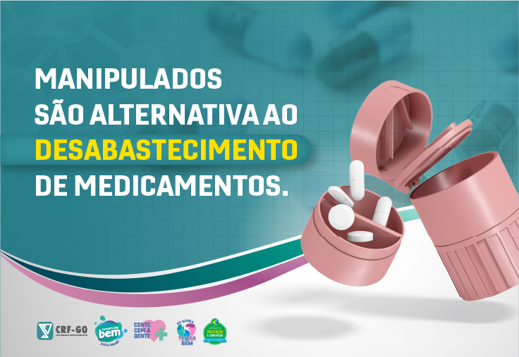 CRF-GO | Farmácias magistrais remediam o desabastecimento de medicamentos