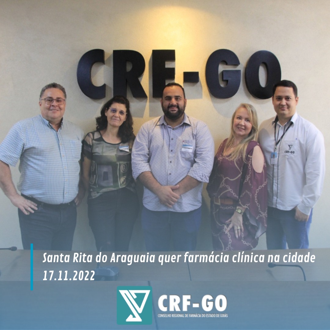 CRF-GO | Santa Rita do Araguaia quer farmácia clínica na cidade